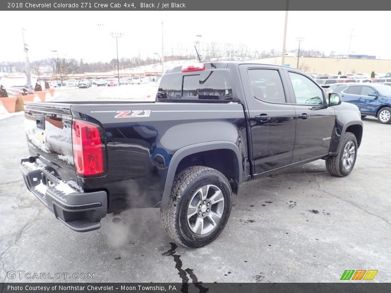 Black / Jet Black 2018 Chevrolet Colorado Z71 Crew Cab 4x4