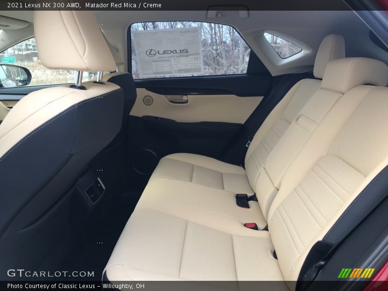 Matador Red Mica / Creme 2021 Lexus NX 300 AWD