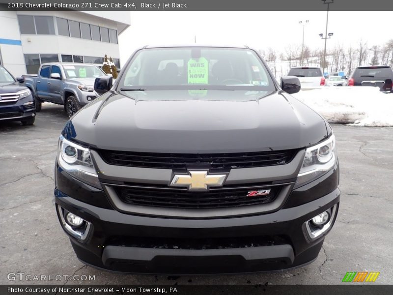 Black / Jet Black 2018 Chevrolet Colorado Z71 Crew Cab 4x4