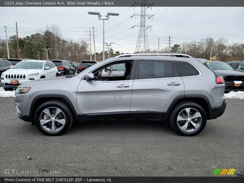  2020 Cherokee Limited 4x4 Billet Silver Metallic