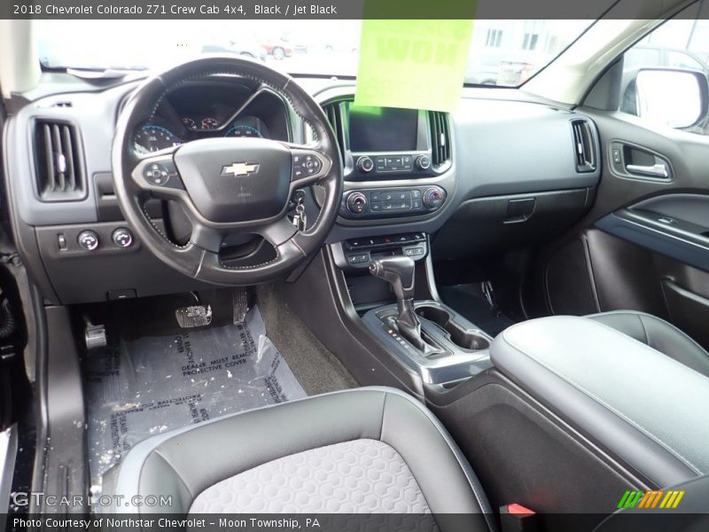 Black / Jet Black 2018 Chevrolet Colorado Z71 Crew Cab 4x4