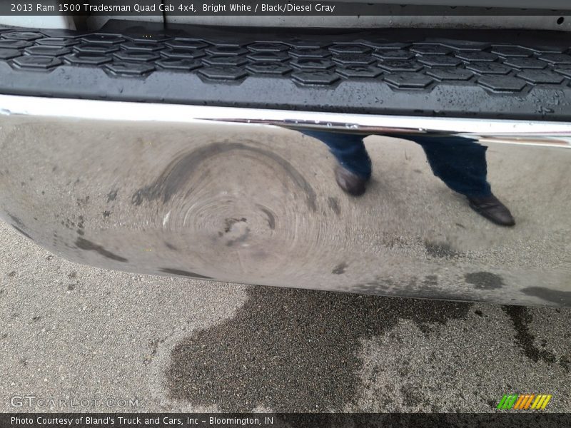 Bright White / Black/Diesel Gray 2013 Ram 1500 Tradesman Quad Cab 4x4