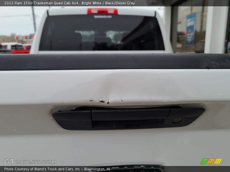 Bright White / Black/Diesel Gray 2013 Ram 1500 Tradesman Quad Cab 4x4