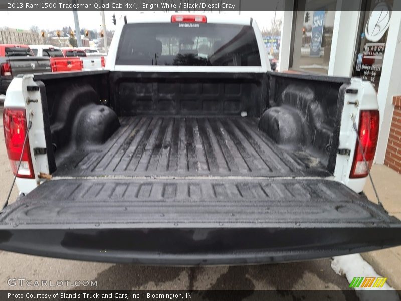 Bright White / Black/Diesel Gray 2013 Ram 1500 Tradesman Quad Cab 4x4