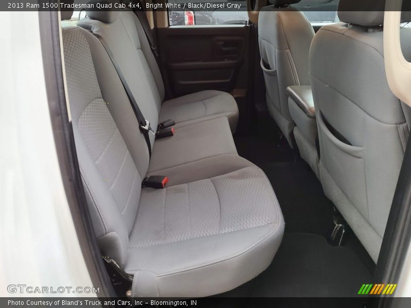 Bright White / Black/Diesel Gray 2013 Ram 1500 Tradesman Quad Cab 4x4
