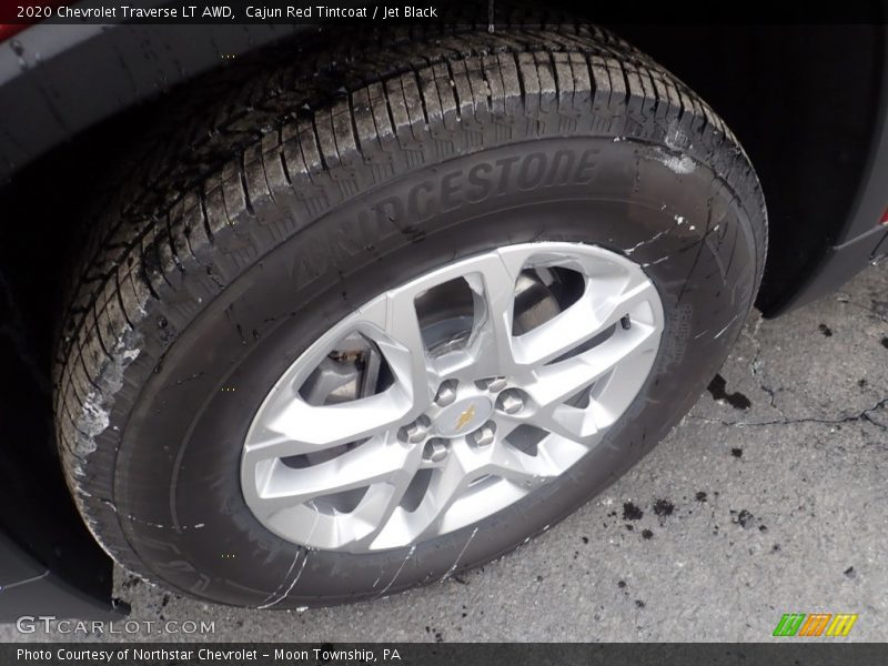 Cajun Red Tintcoat / Jet Black 2020 Chevrolet Traverse LT AWD