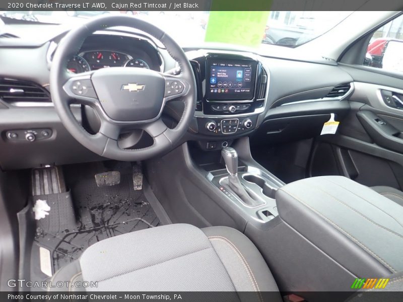 Cajun Red Tintcoat / Jet Black 2020 Chevrolet Traverse LT AWD