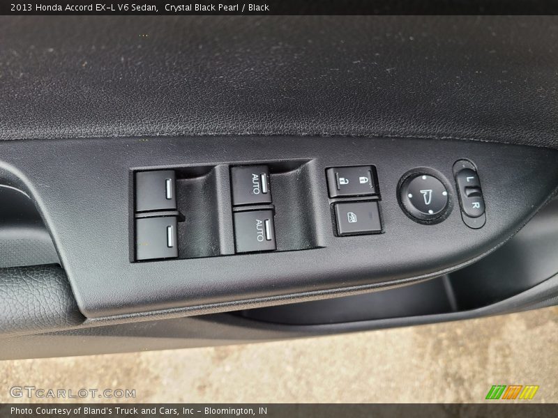 Crystal Black Pearl / Black 2013 Honda Accord EX-L V6 Sedan