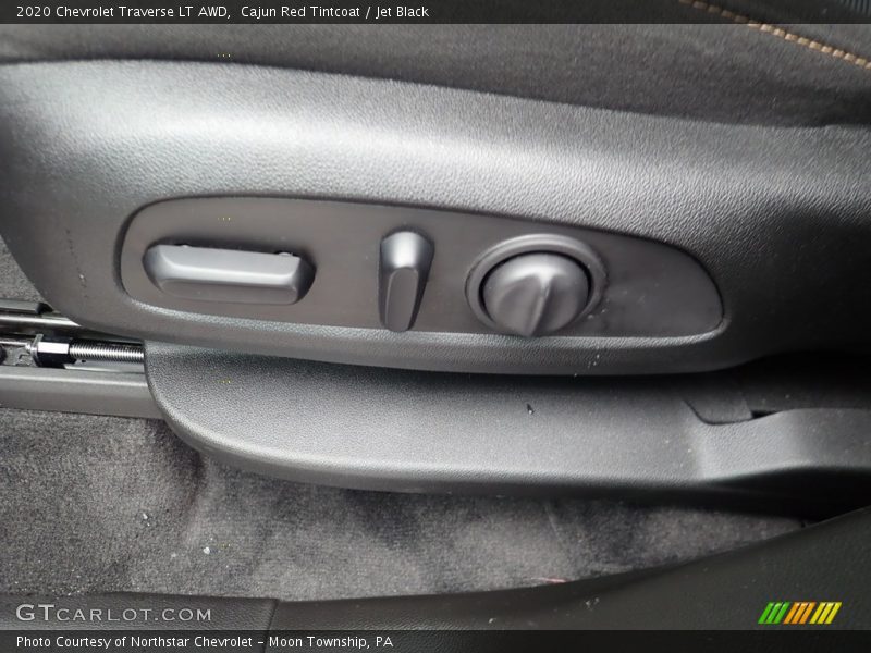 Cajun Red Tintcoat / Jet Black 2020 Chevrolet Traverse LT AWD