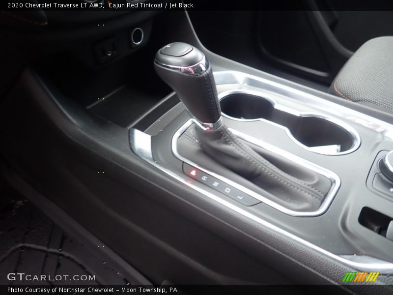 Cajun Red Tintcoat / Jet Black 2020 Chevrolet Traverse LT AWD