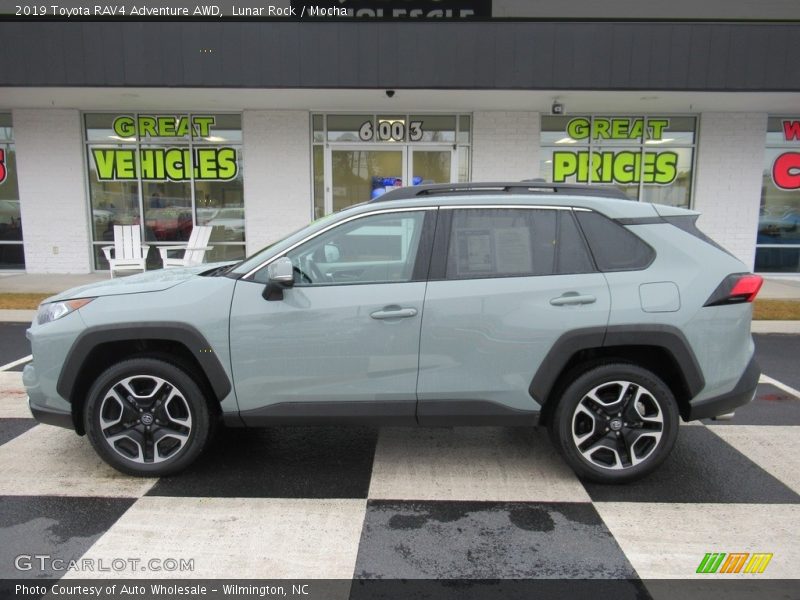 Lunar Rock / Mocha 2019 Toyota RAV4 Adventure AWD