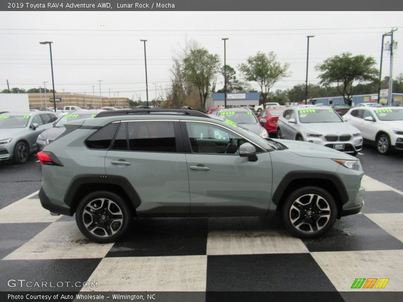 Lunar Rock / Mocha 2019 Toyota RAV4 Adventure AWD