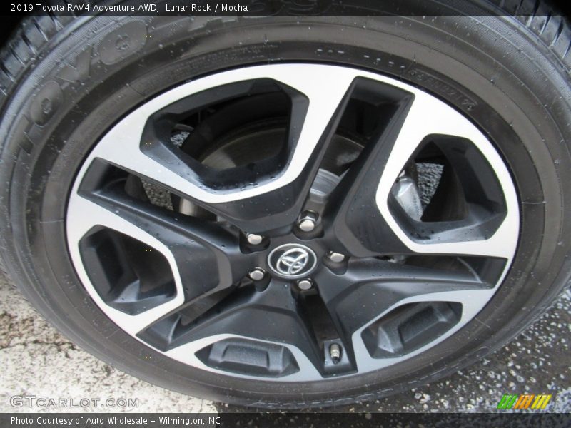 Lunar Rock / Mocha 2019 Toyota RAV4 Adventure AWD