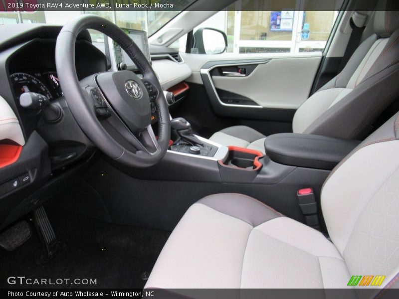Lunar Rock / Mocha 2019 Toyota RAV4 Adventure AWD