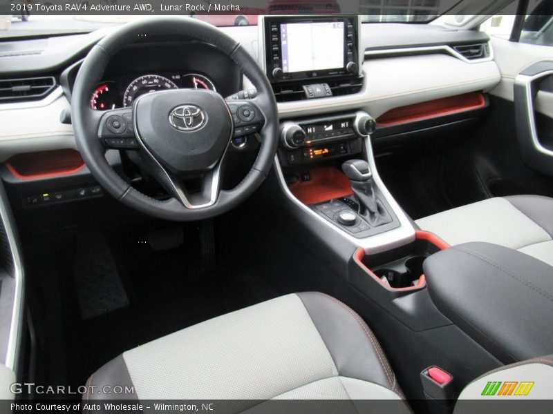 Lunar Rock / Mocha 2019 Toyota RAV4 Adventure AWD