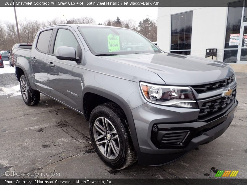  2021 Colorado WT Crew Cab 4x4 Satin Steel Metallic