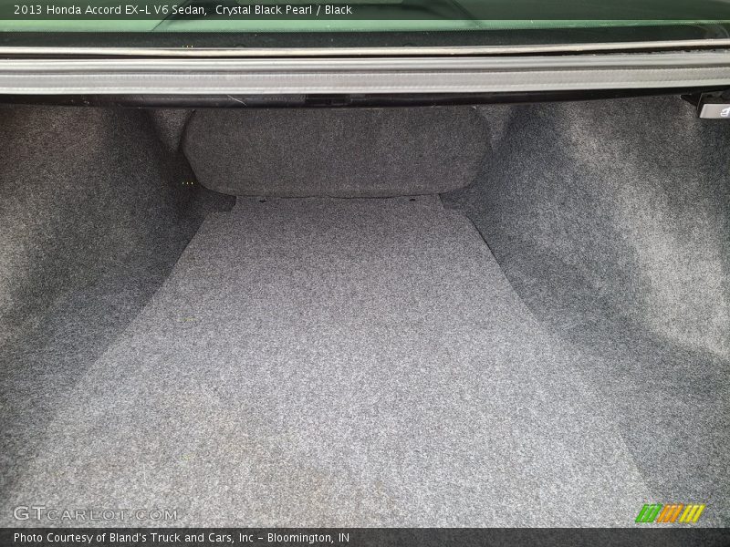 Crystal Black Pearl / Black 2013 Honda Accord EX-L V6 Sedan