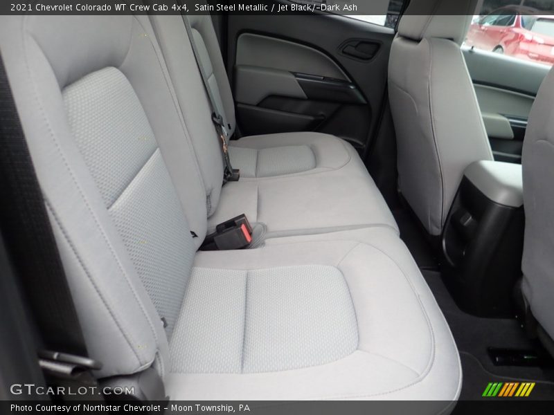 Rear Seat of 2021 Colorado WT Crew Cab 4x4