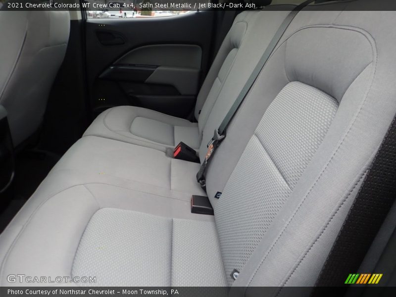 Satin Steel Metallic / Jet Black/­Dark Ash 2021 Chevrolet Colorado WT Crew Cab 4x4