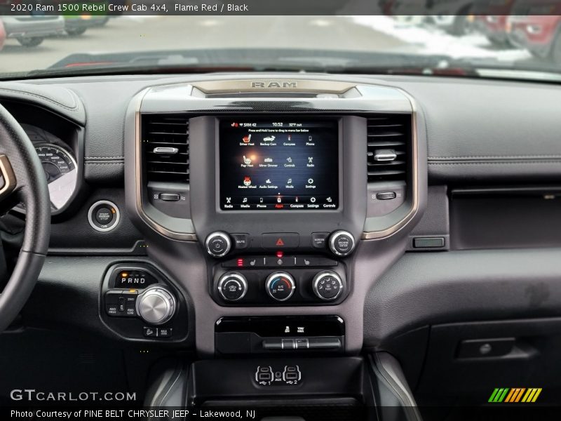Flame Red / Black 2020 Ram 1500 Rebel Crew Cab 4x4