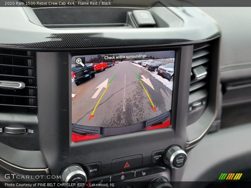 Flame Red / Black 2020 Ram 1500 Rebel Crew Cab 4x4