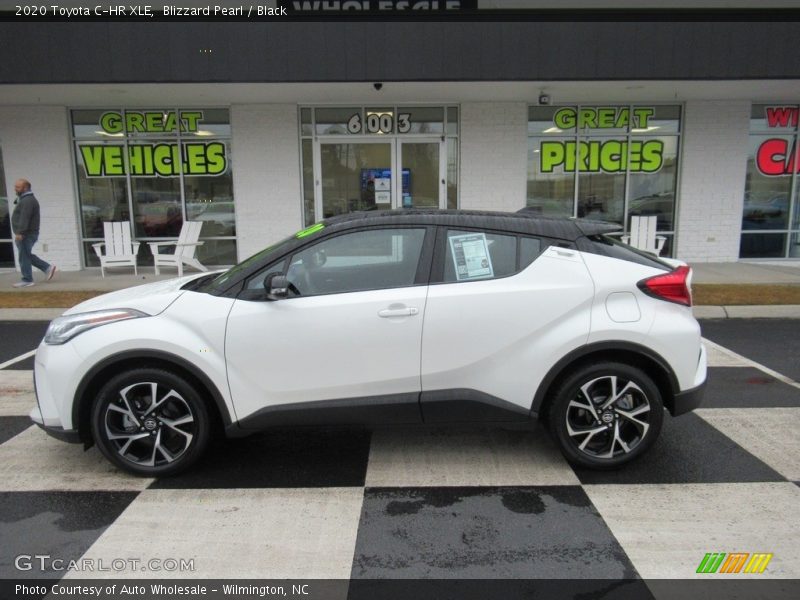 Blizzard Pearl / Black 2020 Toyota C-HR XLE