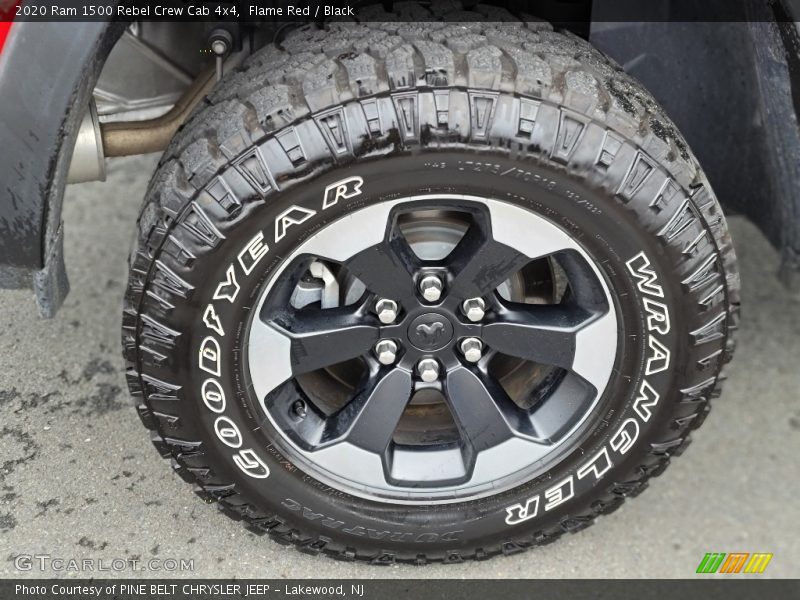Flame Red / Black 2020 Ram 1500 Rebel Crew Cab 4x4