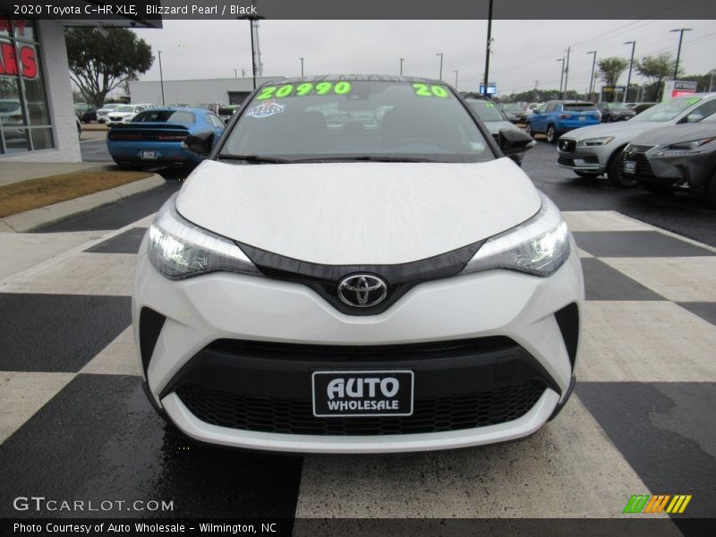 Blizzard Pearl / Black 2020 Toyota C-HR XLE