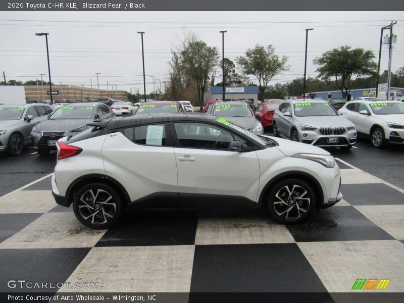 Blizzard Pearl / Black 2020 Toyota C-HR XLE