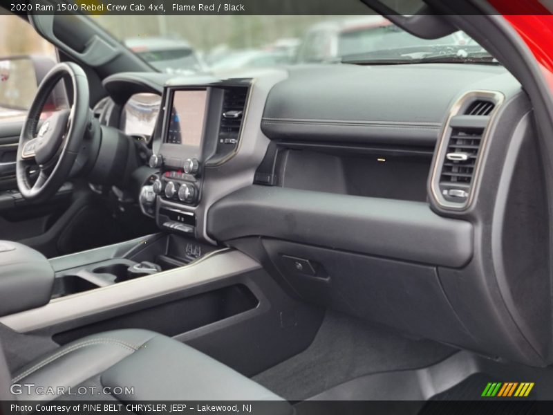 Flame Red / Black 2020 Ram 1500 Rebel Crew Cab 4x4