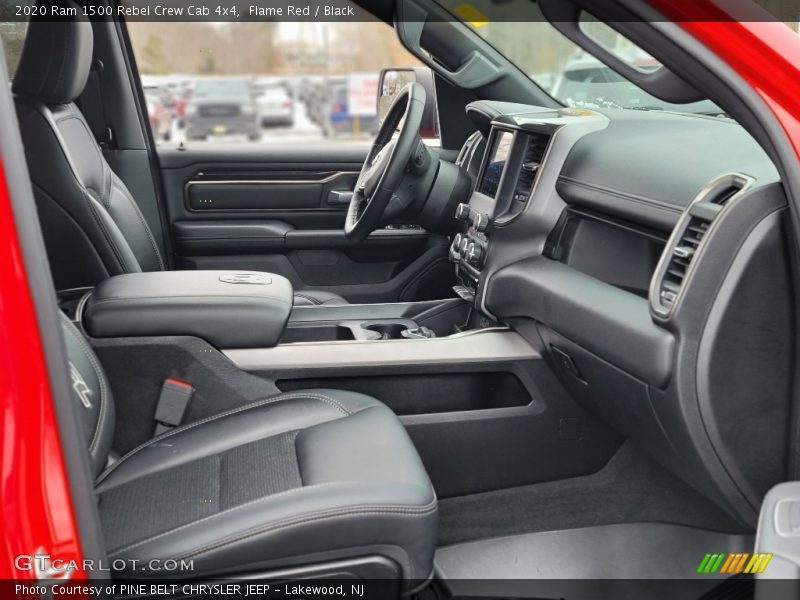 Flame Red / Black 2020 Ram 1500 Rebel Crew Cab 4x4