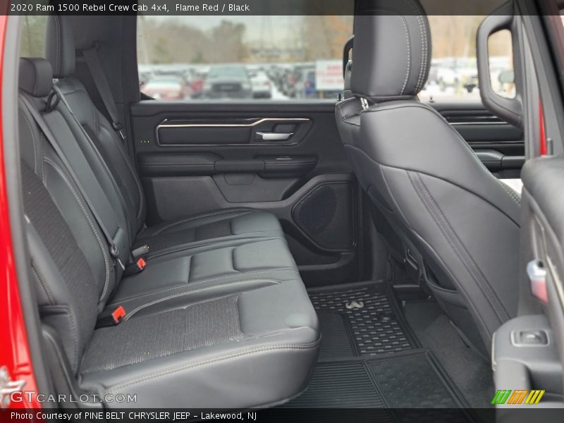 Flame Red / Black 2020 Ram 1500 Rebel Crew Cab 4x4