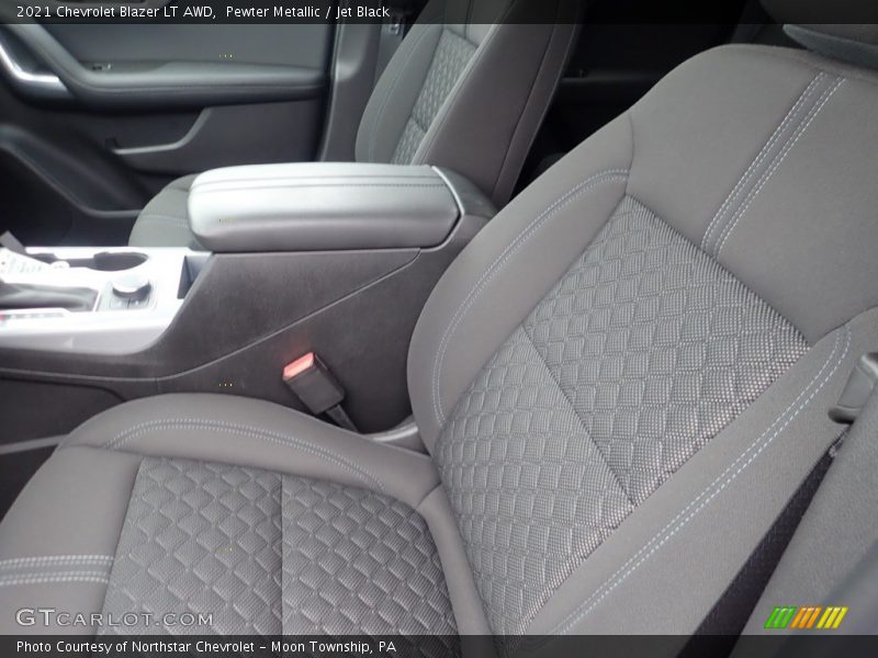 Pewter Metallic / Jet Black 2021 Chevrolet Blazer LT AWD