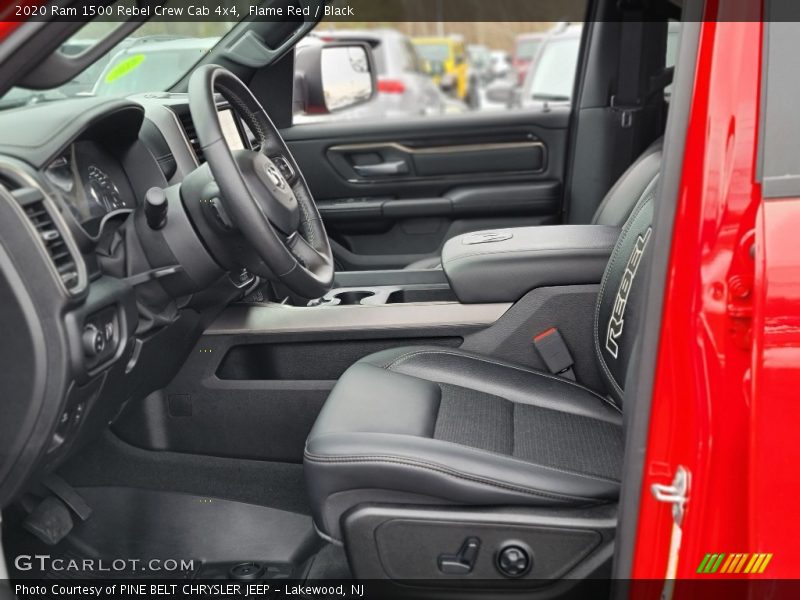 Flame Red / Black 2020 Ram 1500 Rebel Crew Cab 4x4