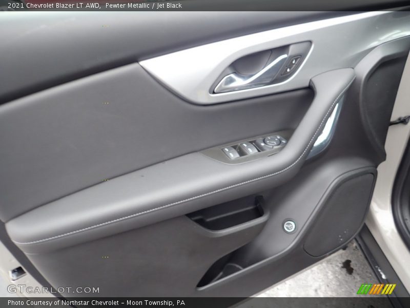 Pewter Metallic / Jet Black 2021 Chevrolet Blazer LT AWD