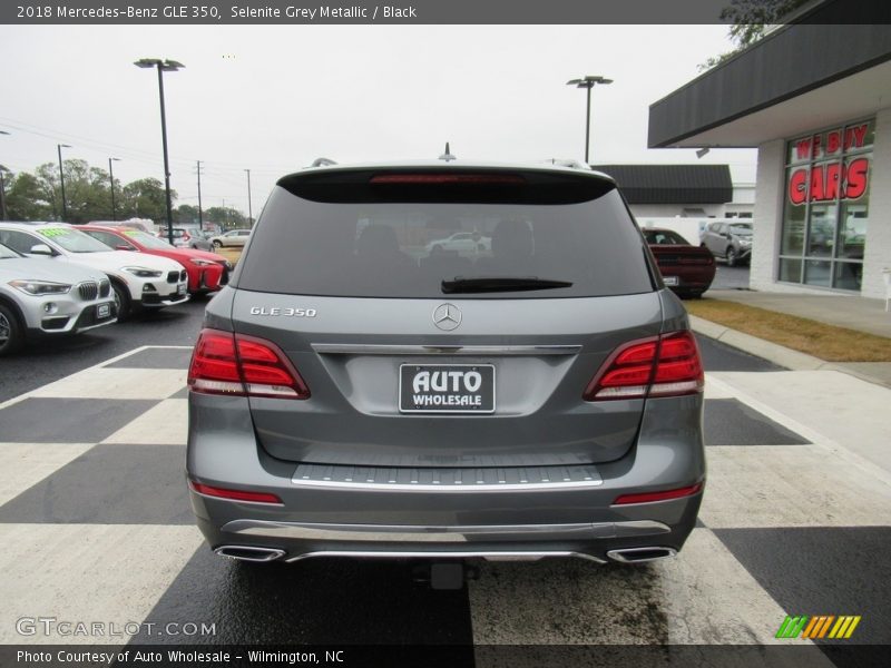 Selenite Grey Metallic / Black 2018 Mercedes-Benz GLE 350