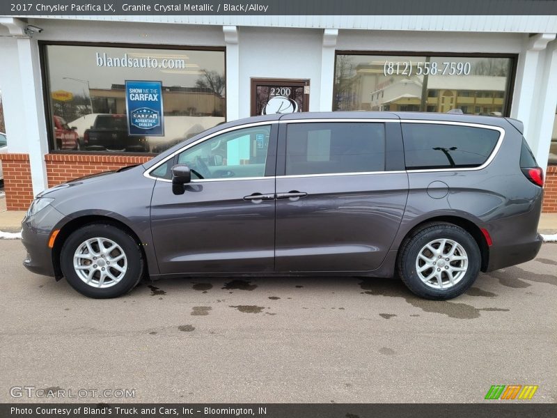 Granite Crystal Metallic / Black/Alloy 2017 Chrysler Pacifica LX