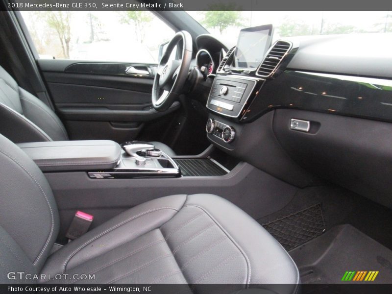 Selenite Grey Metallic / Black 2018 Mercedes-Benz GLE 350