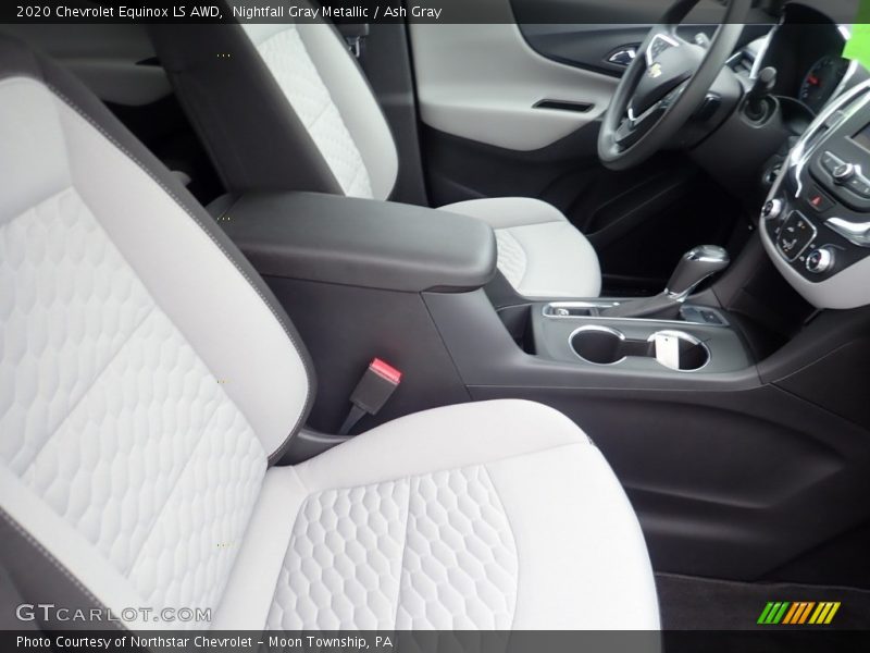 Nightfall Gray Metallic / Ash Gray 2020 Chevrolet Equinox LS AWD