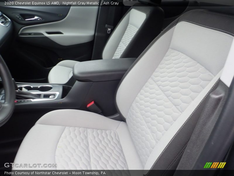 Nightfall Gray Metallic / Ash Gray 2020 Chevrolet Equinox LS AWD
