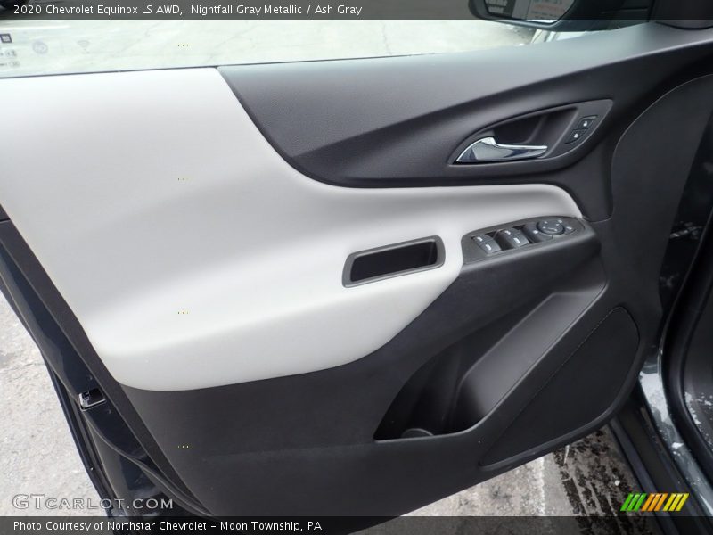 Nightfall Gray Metallic / Ash Gray 2020 Chevrolet Equinox LS AWD