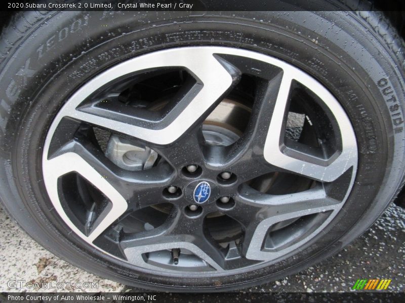 Crystal White Pearl / Gray 2020 Subaru Crosstrek 2.0 Limited