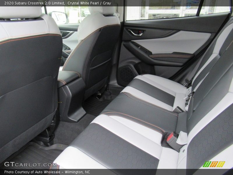 Crystal White Pearl / Gray 2020 Subaru Crosstrek 2.0 Limited