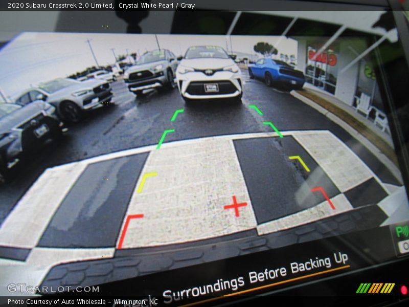 Crystal White Pearl / Gray 2020 Subaru Crosstrek 2.0 Limited