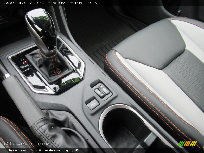 Crystal White Pearl / Gray 2020 Subaru Crosstrek 2.0 Limited
