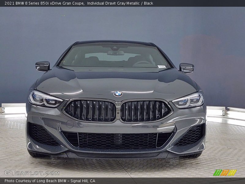 Individual Dravit Gray Metallic / Black 2021 BMW 8 Series 850i xDrive Gran Coupe