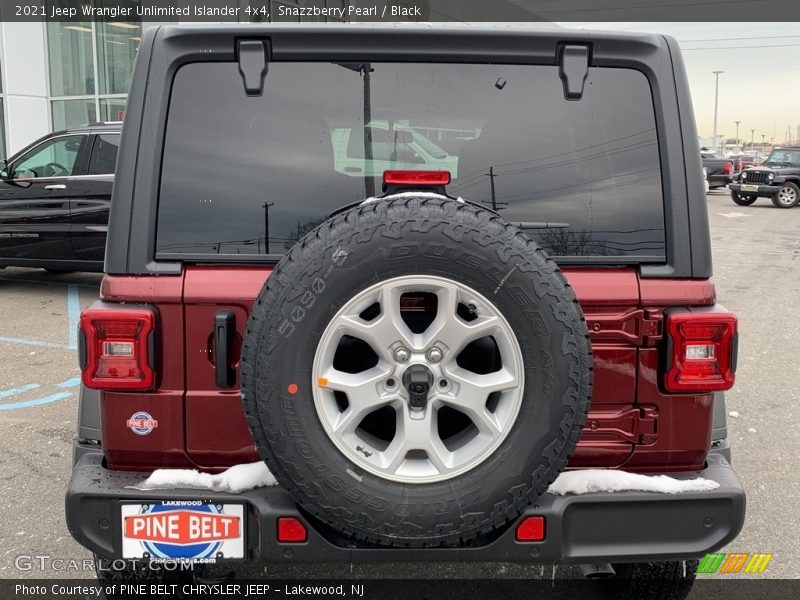 Snazzberry Pearl / Black 2021 Jeep Wrangler Unlimited Islander 4x4