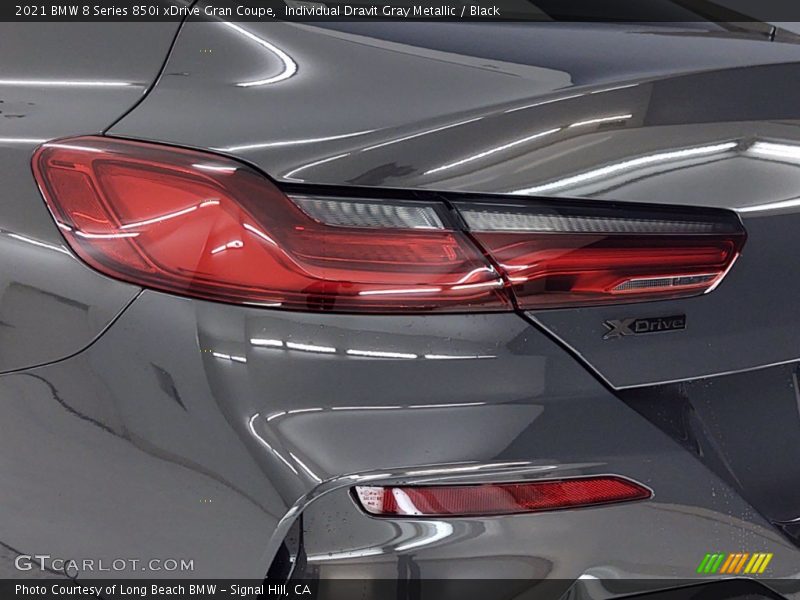 Individual Dravit Gray Metallic / Black 2021 BMW 8 Series 850i xDrive Gran Coupe