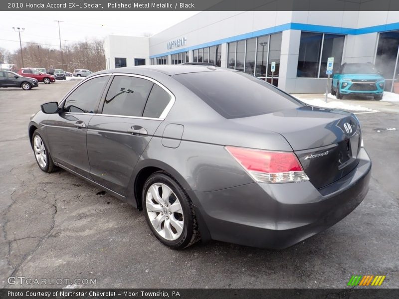 Polished Metal Metallic / Black 2010 Honda Accord EX-L Sedan