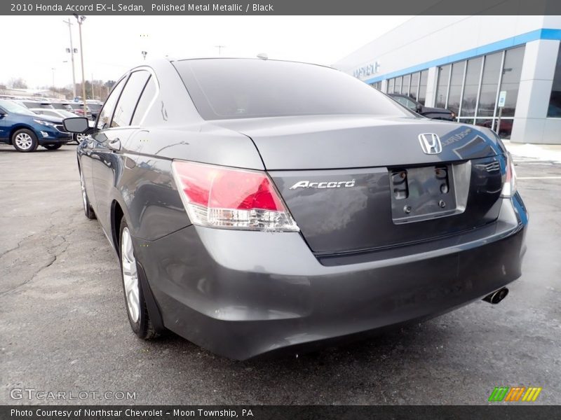 Polished Metal Metallic / Black 2010 Honda Accord EX-L Sedan